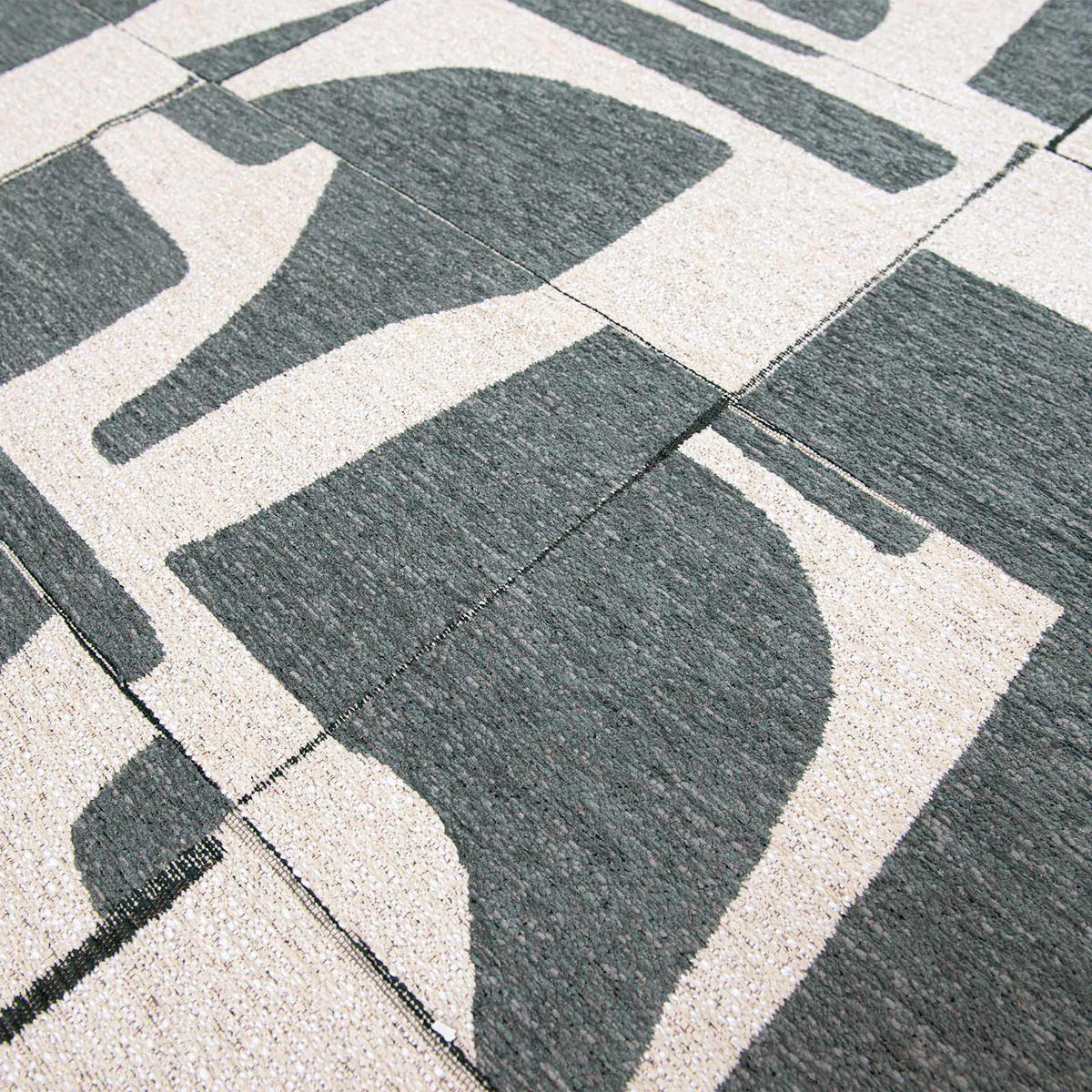 TEPPICH In-/Outdoor Flachgewebe OCEAN SPRITZ Grün 240 x 340 cm - Grün, Textil (240/340cm) - Novatrend