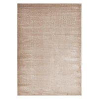 KURZFLORTEPPICH FOFI - Farbe: Creme, Größe: 180 x 120 cm - Creme, Kunststoff (120/180cm) - Home Deluxe