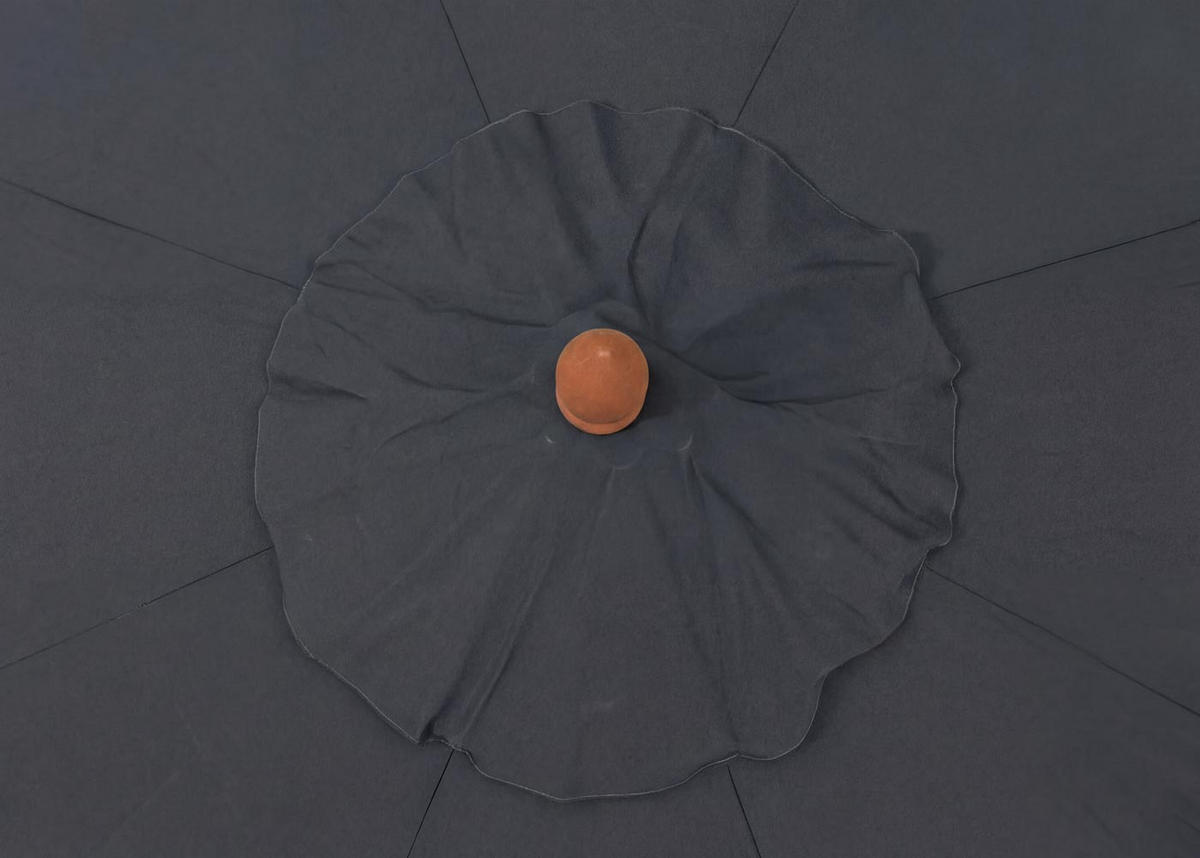 SONNENSCHIRM C57B Anthrazit - Anthrazit, Textil (400/400cm) - MCW