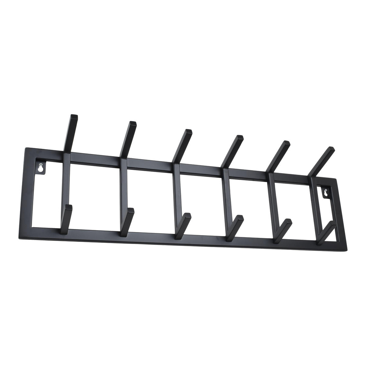 KLEIDERABLAGE Jaimy Schwarz - Schwarz, Metall (80/24/12cm) - LOFT42