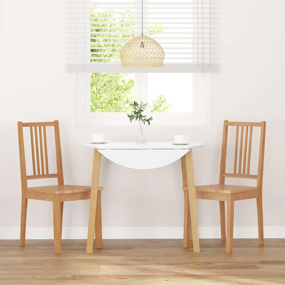 ESSZIMMERSTÜHLE 2 Stk. Natur Massivholz Gummibaum 40*47.5*89cm - Braun, Holz (40/89/47.5cm) - ZMH