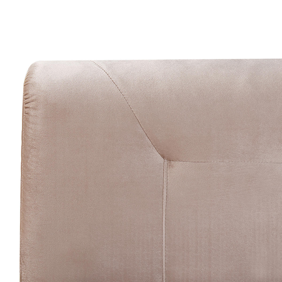 BOXSPRINGBETT 160/200cm Pastellrosa Marquise - Pink, Textil (160/200cm) - Beliani