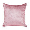 KISSENHÜLLE Pannesamt rosa 60/60 cm - Rosa, Textil (60/60cm) - Homescapes