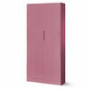 AKTENSCHRANK JAN H - Rosa, Metall (90/195/40cm) - Jan Nowak