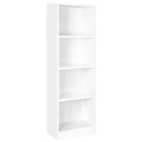 BÜCHERREGAL - Weiß, Holzwerkstoff (24/24/40cm) - Hansiro