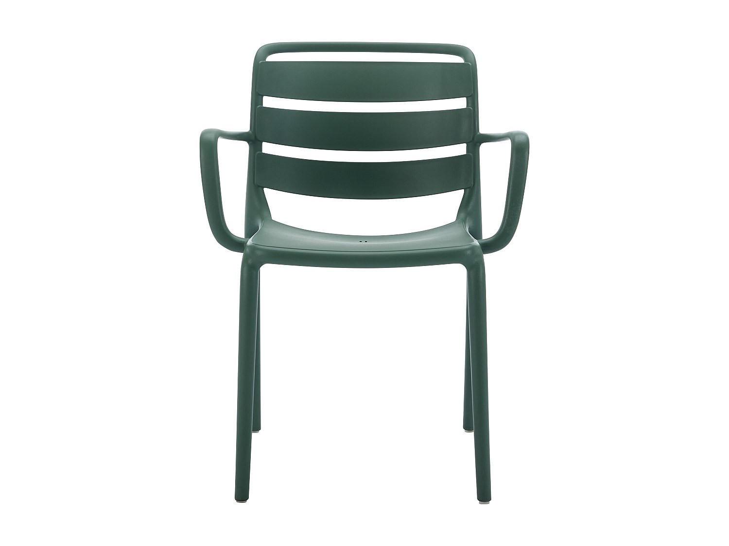 GARTENSTUHL - 2 Personen - Plastik - Tannengrün - - Waldgrün, Kunststoff (60/81/56.5cm) - Vente-Unique