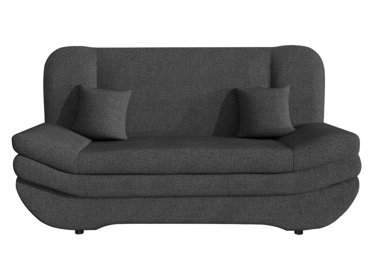 SCHLAFSOFA Weronika - Dunkelgrau/Schwarz, Holz/Kunststoff (200/95/90cm) - MIRJAN24