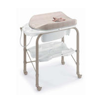 WICKELTISCH mit Badewanne Cambio für Babys - Weiß, Kunststoff (54/104/95cm) - Cam il Mondo del Bambino S.p.A.