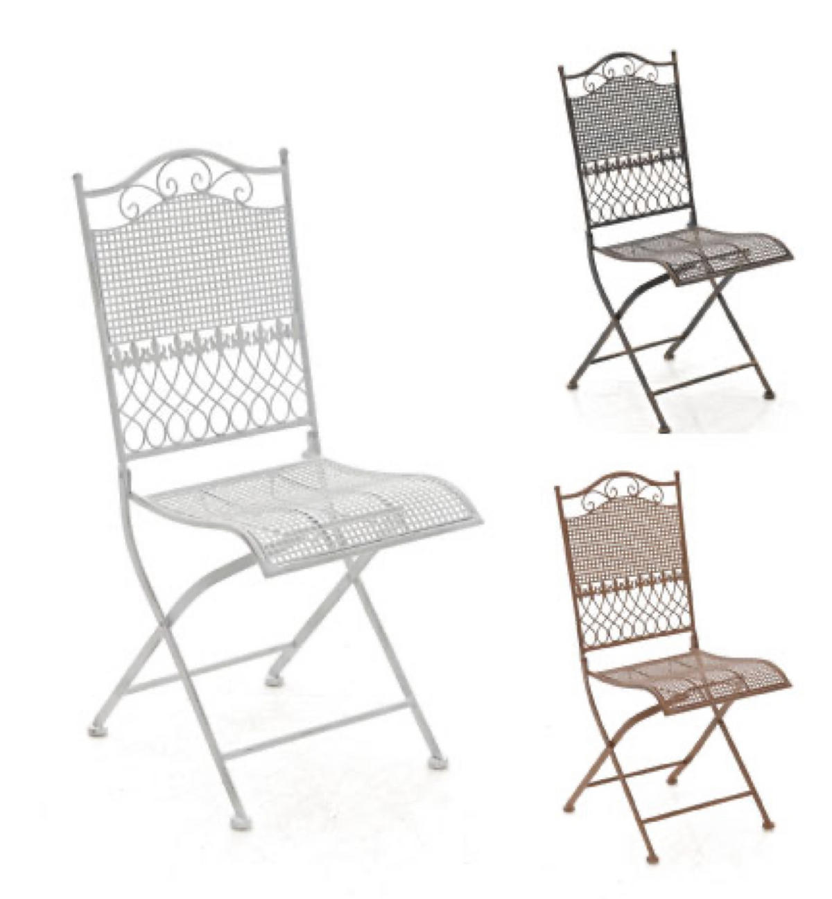 GARTENTUHL Kirstin bronze - Braun, Metall (41/50/91cm) - TPFGarden