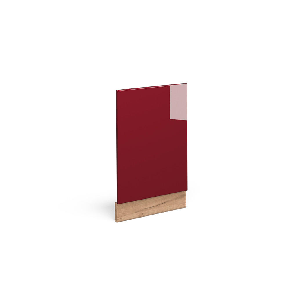 FRONTBLENDE Fame-Line Bordeaux Hochglanz 45 cm ohne AP - Honigeiche/Bordeaux, Holzwerkstoff (45/67.4/1.6cm) - Vicco