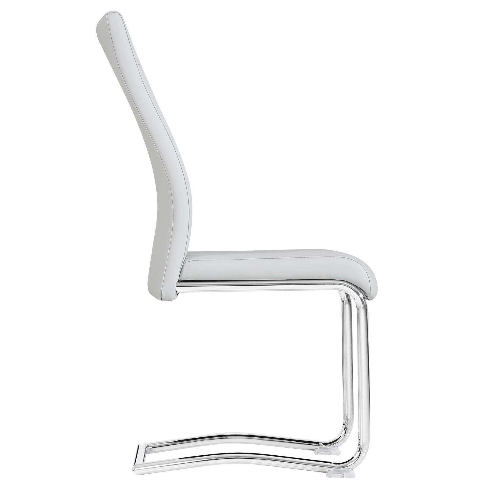 ESSZIMMERSTUHL LOANO 4ER-SET - Grau, Textil (42/98/60cm) - CARO-Möbel