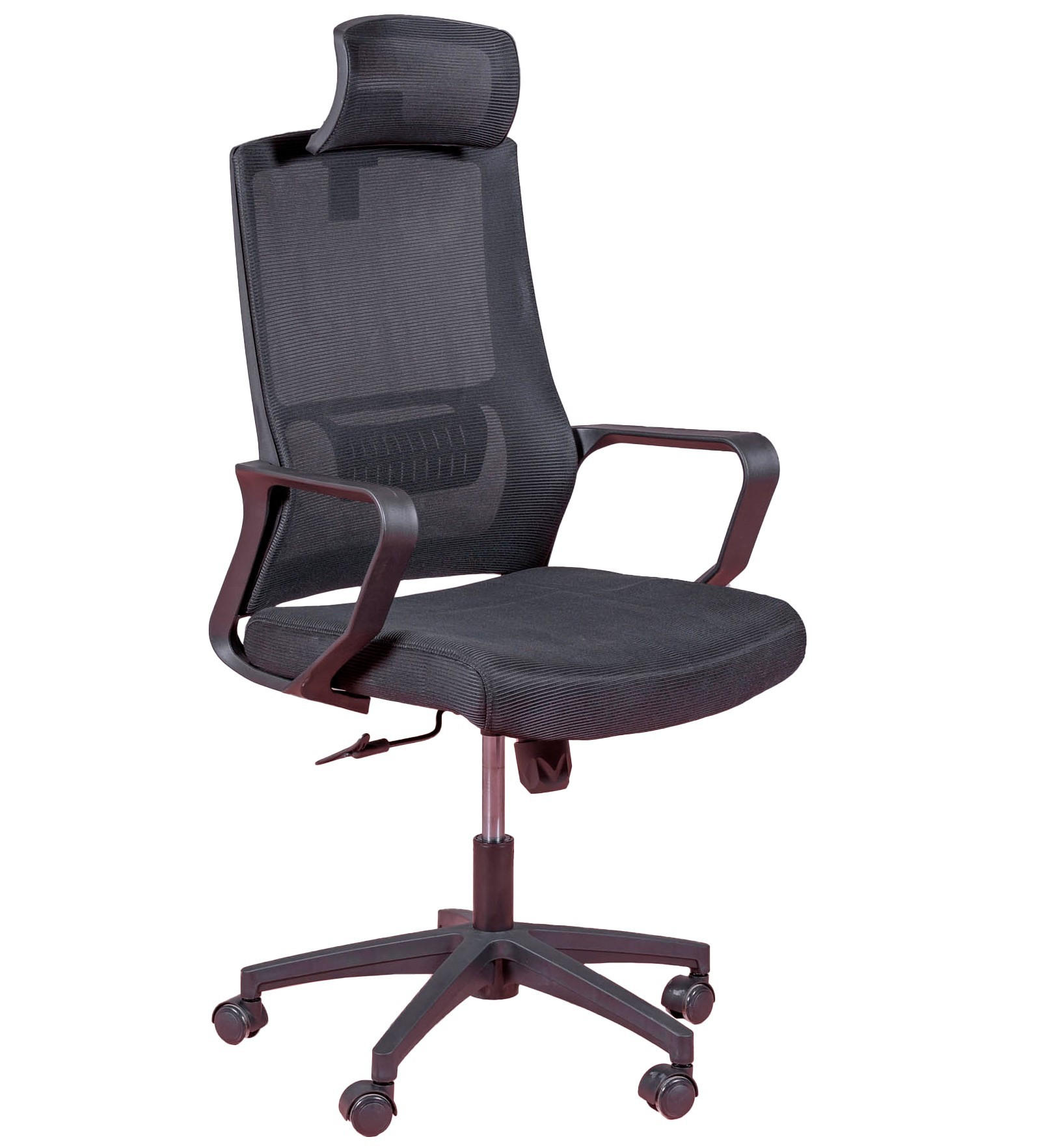 BÜROSTUHL Textil Schwarz - Schwarz, Textil (60/114/58cm) - Nest Dream