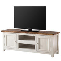 TV-LOWBOARD - Kiefer massiv - Kieferfarben, Holz (160/60/45cm) - home24