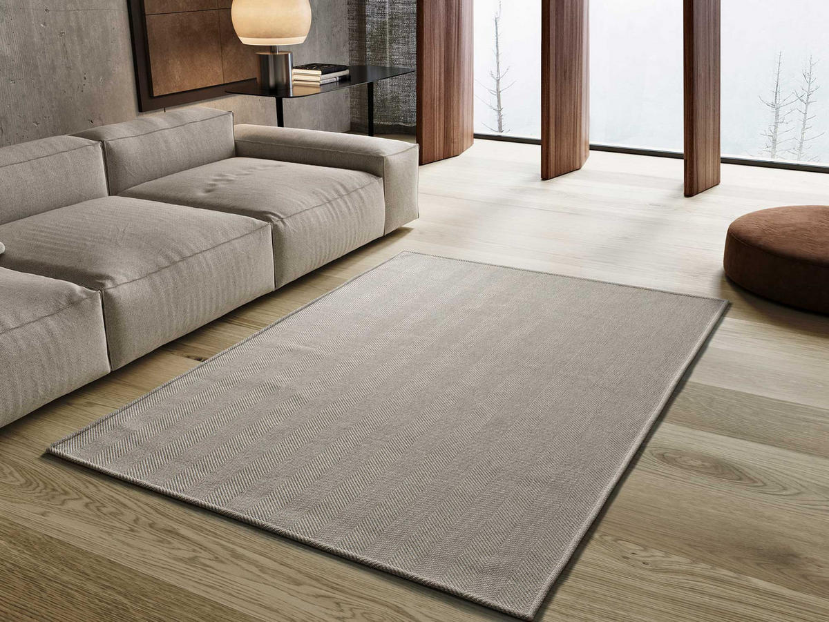 FLACHWEBETEPPICH Beige Espiga 60/120 cm - Beige, Textil (60/120cm) - Atticgo