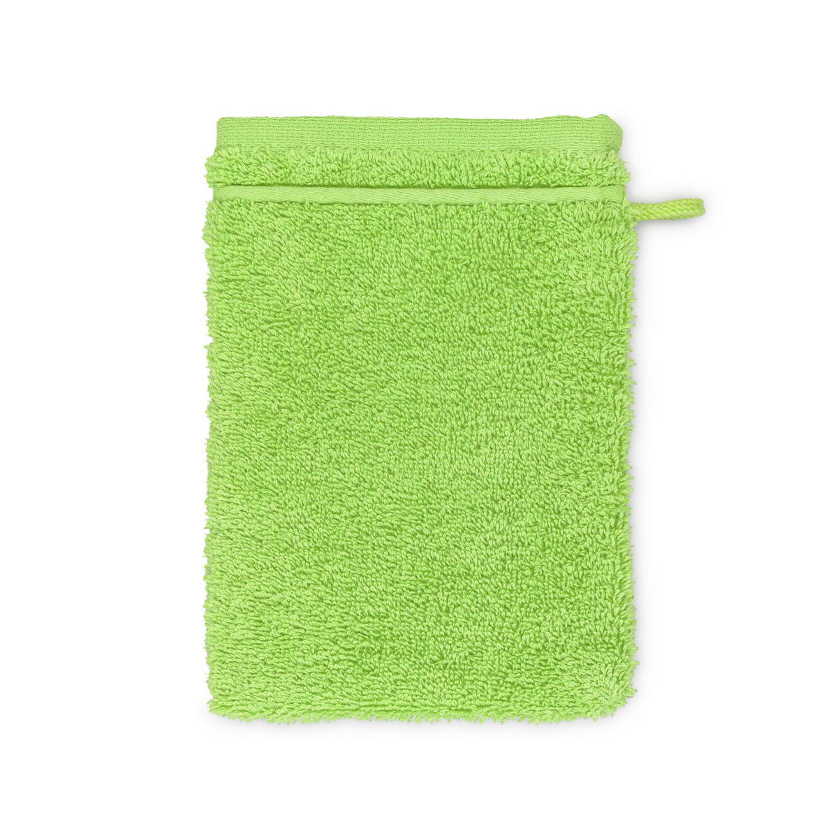 WASCHHANDSCHUH NEW CLASSIC - Dunkelgrün, Textil (20/15cm) - MÖVE