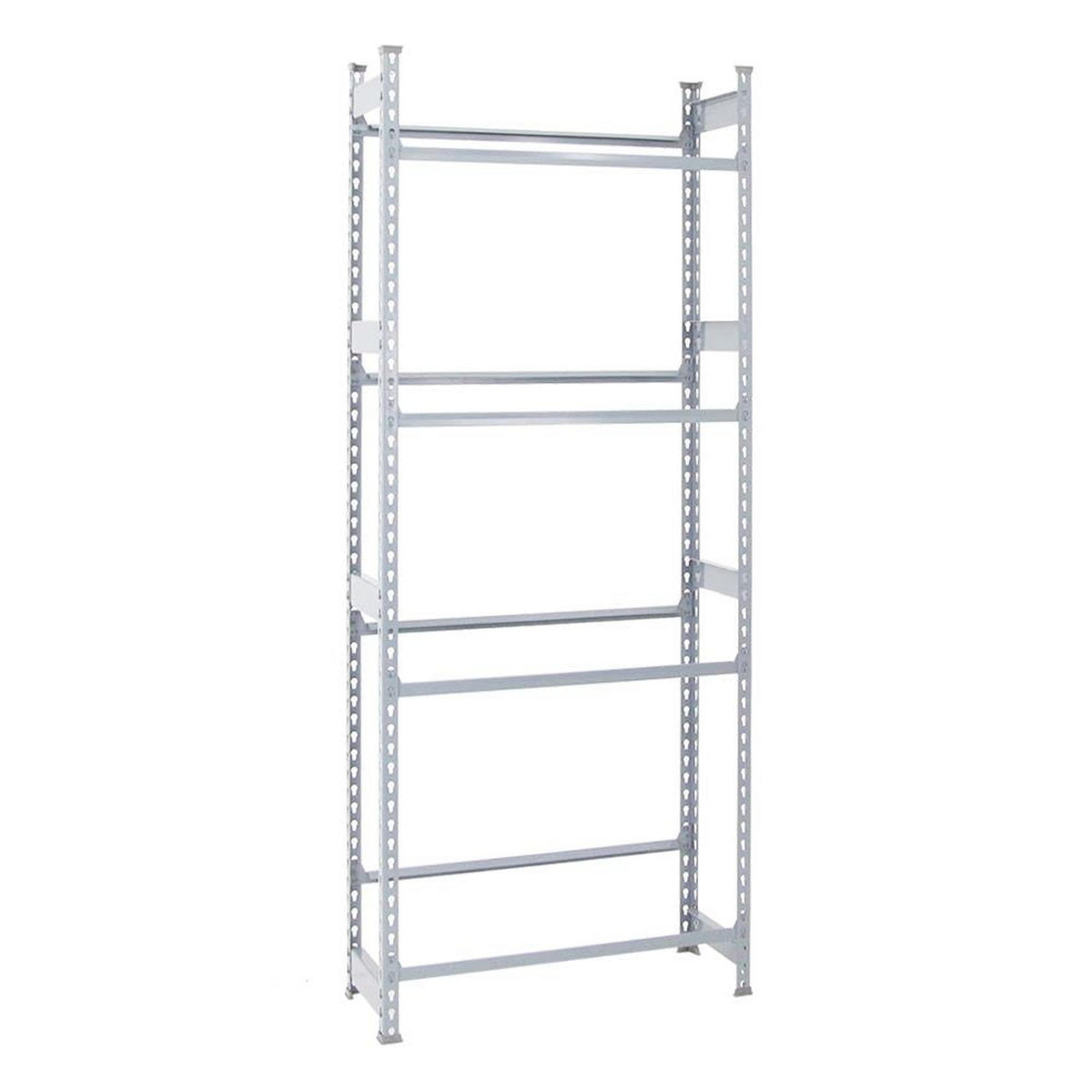 GETRÄNKEKISTENREGAL High Big Camel HxBxT 200 x 80 x 30 cm Grau - Grau, Metall (80/200/30cm) - PROREGAL