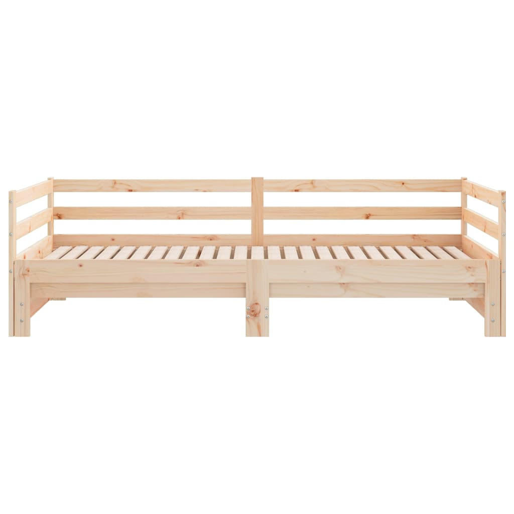 vidaXL Ausziehbares Braun 80x200 cm