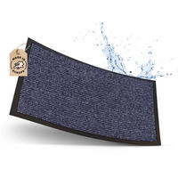 SCHMUTZFANGMATTE PALERMO - Blau, Textil (120/180cm) - WohnDirect