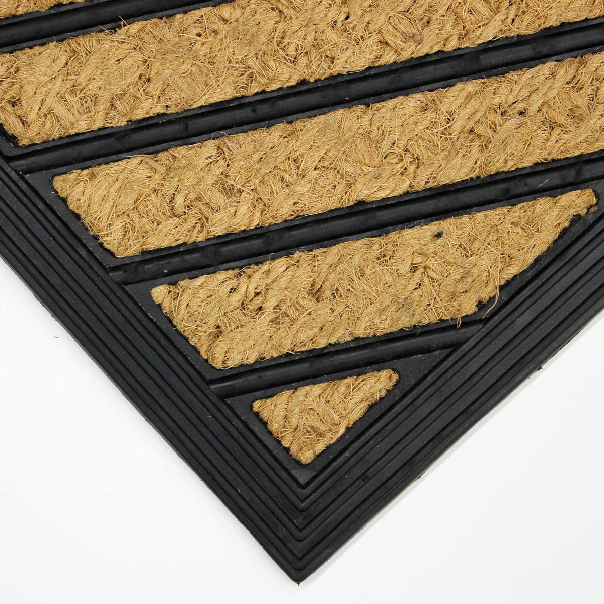 FUSSMATTE 45/75 cm Braun, Schwarz - Braun, Naturmaterialien/Kunststoff (75/45cm) - Douceur d´intérieur