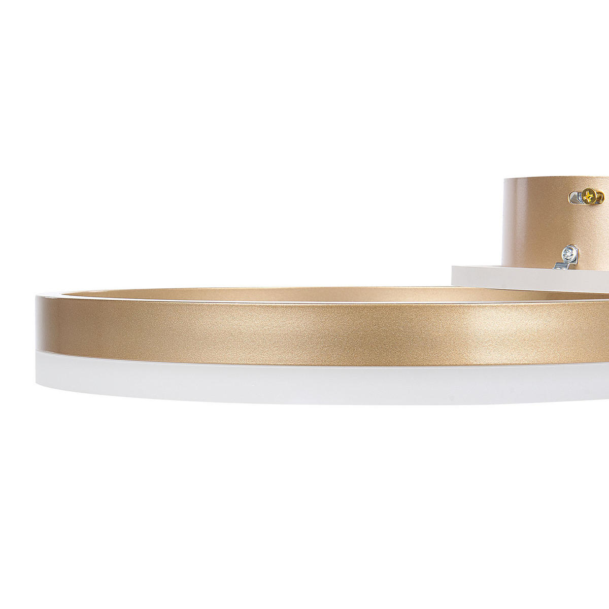 DECKENLEUCHTE Glyde 30/38/9 cm - Goldfarben, Metall (30/38/9cm) - Beliani