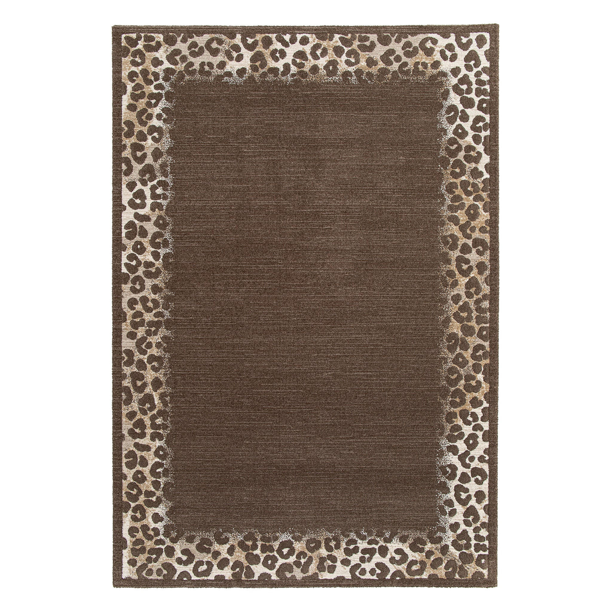 TEPPICH, Weicher mit Leoparden-Design bruin - Braun, Textil (160/230cm) - AFK Living