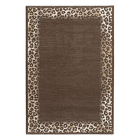 TEPPICH, Weicher mit Leoparden-Design bruin - Braun, Textil (160/230cm) - AFK Living