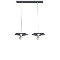 HÄNGELEUCHTE - Anthrazit, Metall (30/30/7cm) - Lumicom