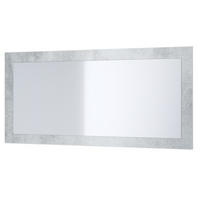 SPIEGEL Lima Beton Oxid Optik - Hellgrau, Holzwerkstoff (89/45/2cm) - Vladon