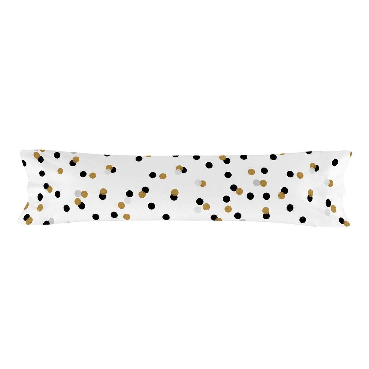KISSENBEZUG golden dots 45x155 cm mehrfarbig - Multicolor, Textil (45/155cm) - Happy Friday
