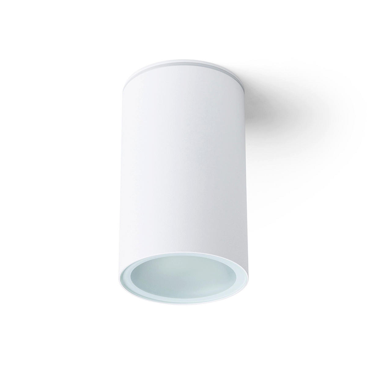 AUSSENLEUCHTE DUNE E27 Weiß 9 W IP65 - Weiß, Metall (95/95/16cm) - Rendl