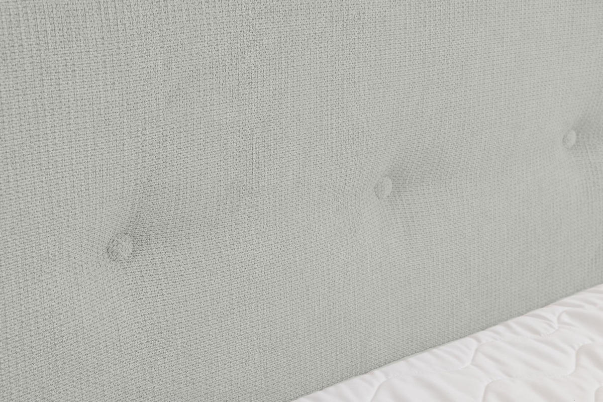 BOXBETT CALIDO mit zwei Bettkästen H2/H3 Matratze und Topper 160 x 200 cm - Grau, Holzwerkstoff (160/200cm) - VENASI MÖBEL