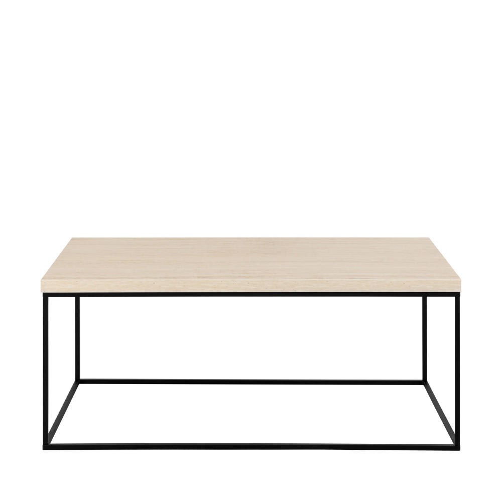 Drawer Couchtisch Beige 55x45x110 cm