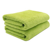 SAUNATUCH, 2er-Set, 70x200 cm, 100% Baumwolle, Grün - Limette, Textil (70/200cm) - Zollner