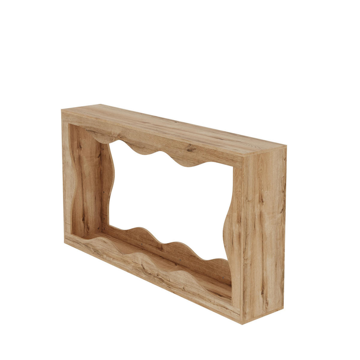 KONSOLENTISCH Natur 160,5/30/86,5 cm - Naturfarben, Holzwerkstoff (30/160.5/86.5cm) - PANGIVO