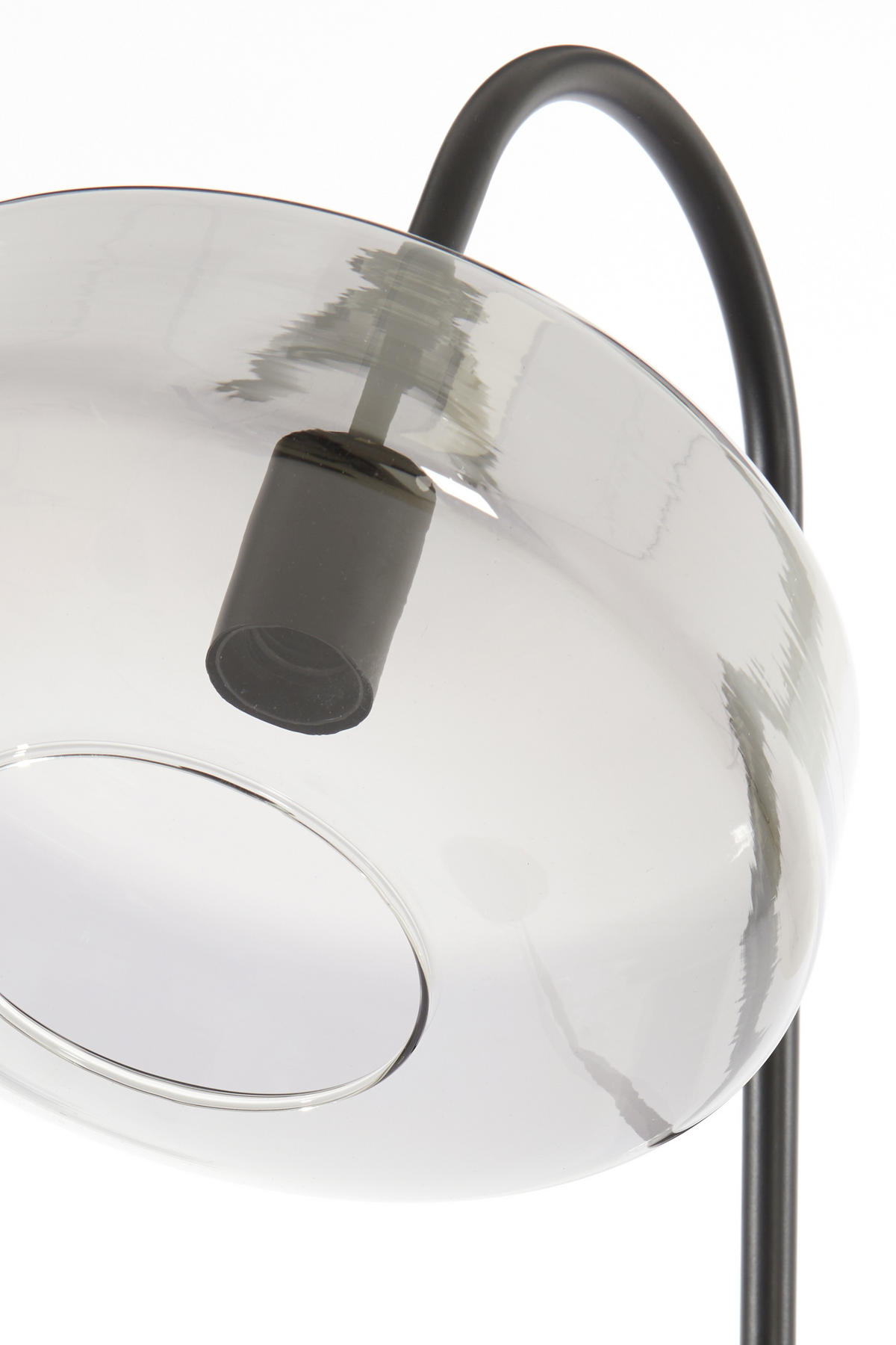 STEHLEUCHTE Solna Schwarz Ø45/160 cm - Schwarz, Metall (45/29.5/160cm) - Light & Living