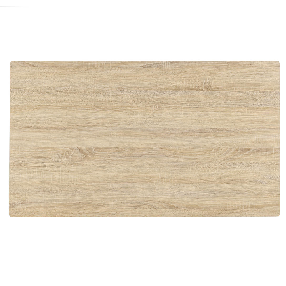 ESSTISCH Kiel - Eichefarben, Holzwerkstoff/Metall (70/120/75cm) - [en.casa]