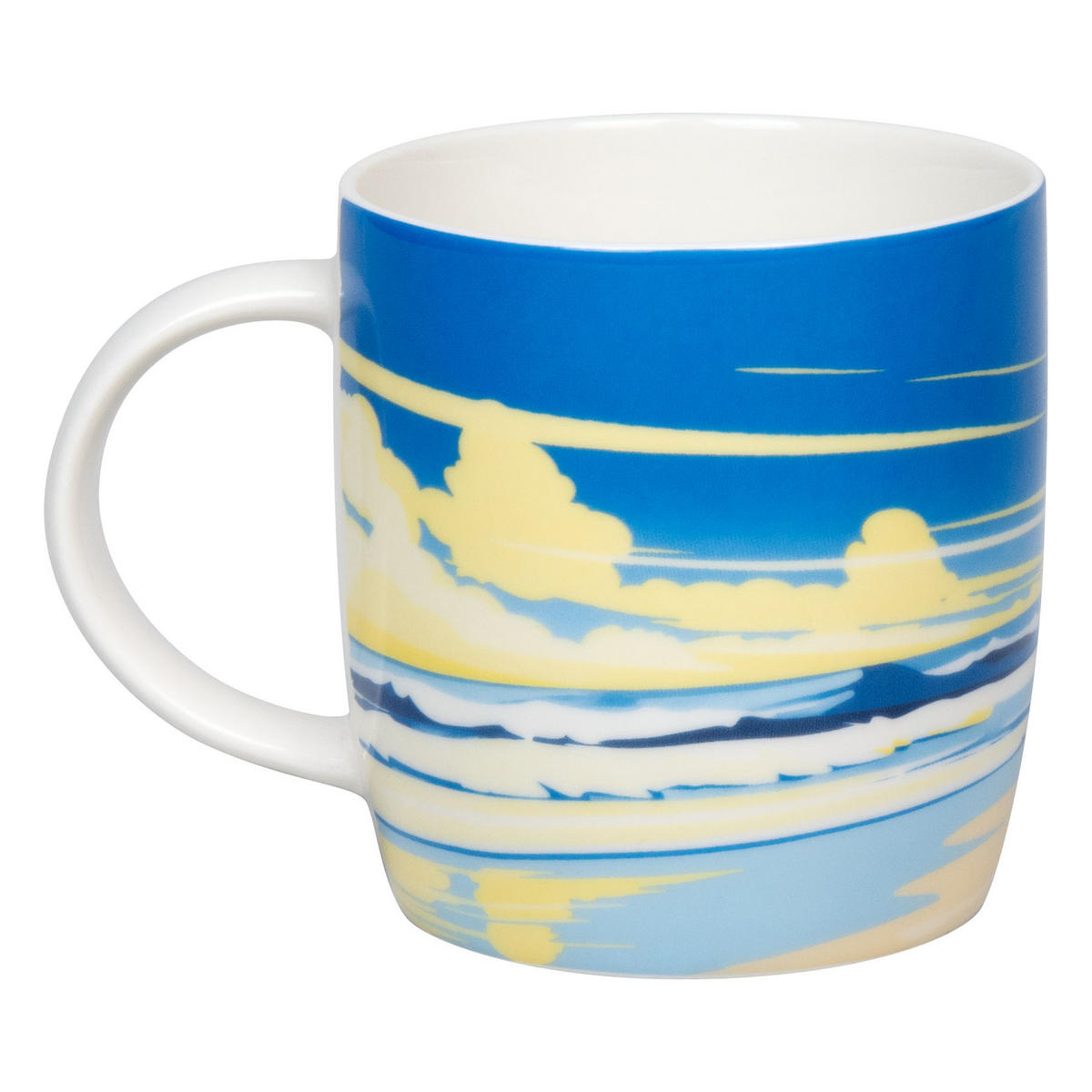 KAFFEEBECHER Vacation Surfing - Naturfarben, Keramik (0.4L) - Könitz