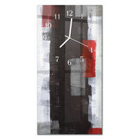 WANDUHR 30x60 cm - Sterne - Multicolor, Glas (30/60/0.4cm) - TULUP