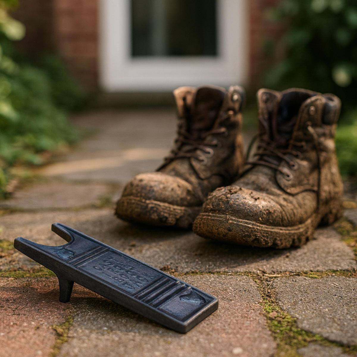 ČEVLJAR - črna, kovina/tekstil (29/7.5/12cm) - Relaxdays