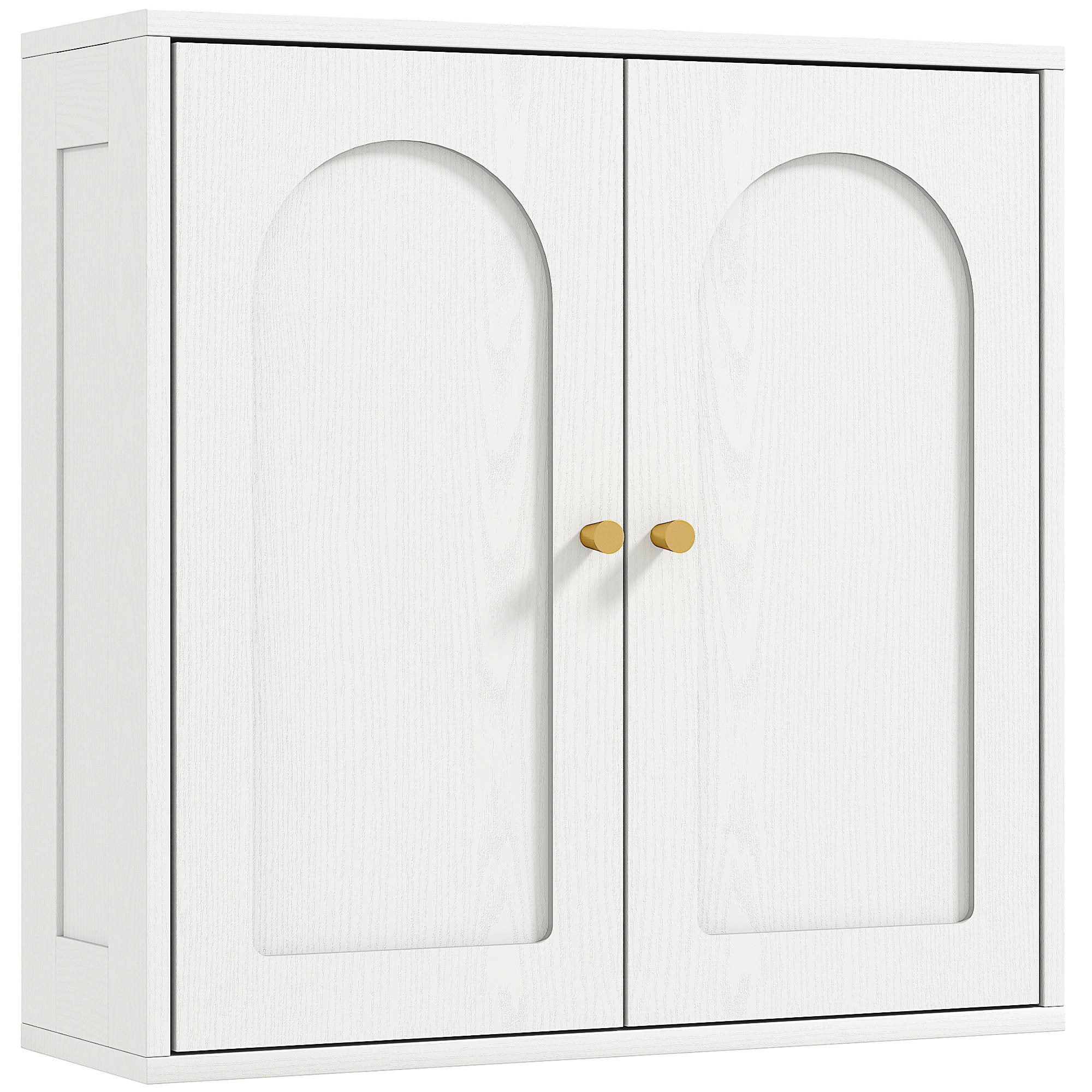 HÄNGESCHRANK Weiß 60/20/60 cm - Weiß, Holzwerkstoff (60/60/20cm) - PANGIVO