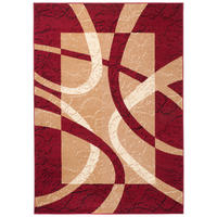 TEPPICH DREAM Rot 120/170 cm - Rot, Textil (120/170cm) - Tapiso