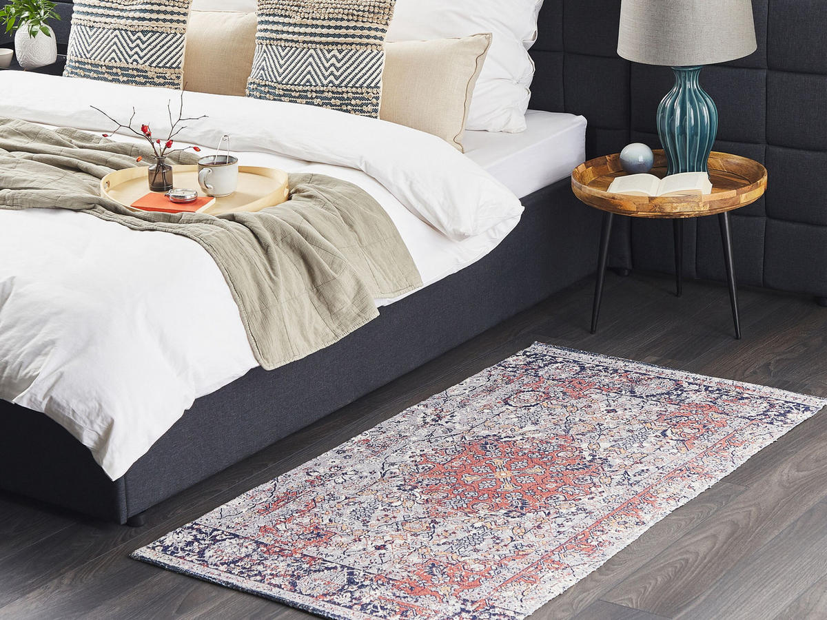 KURZFLOR-TEPPICH Korgan 150/80 cm - Multicolor, Kunststoff (80/150cm) - Beliani