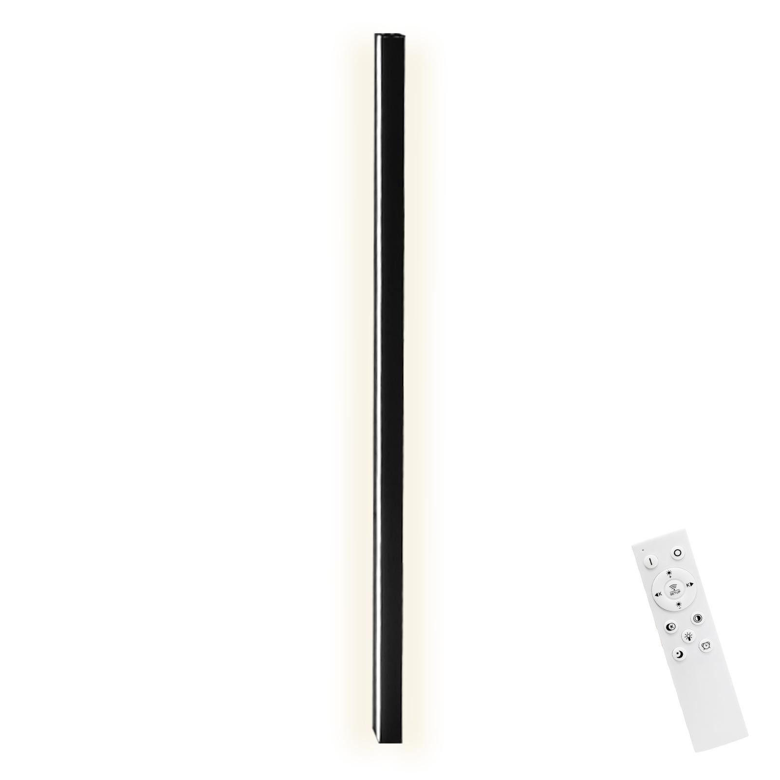 LED-WANDLEUCHTE Flash 2.5/4/100 cm - Schwarz, Metall (4/100/2.5cm) - ZMH
