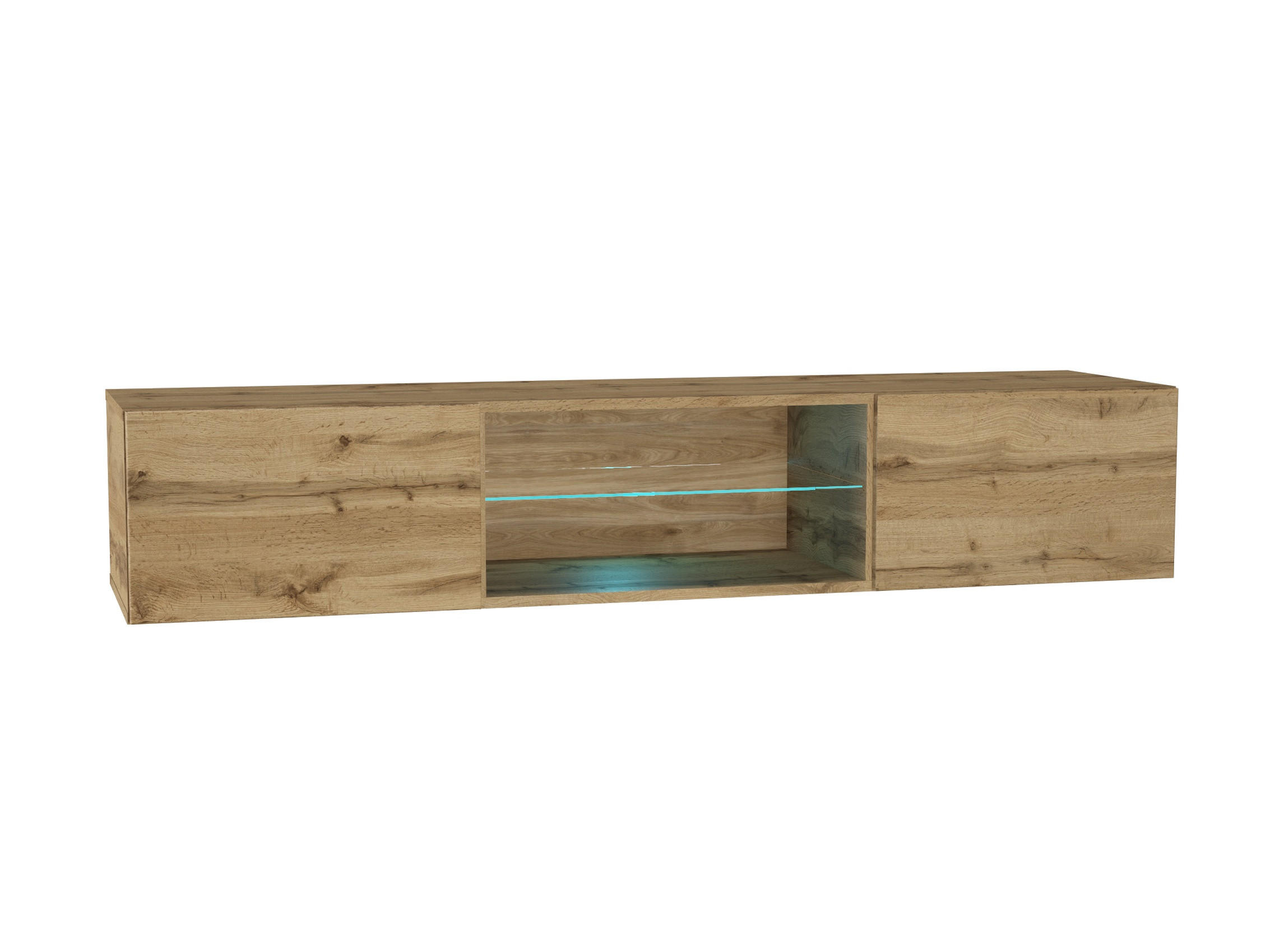 TV-LOWBOARD Wotan Eiche 160/30/40 - Eiche Wotan, Holzwerkstoff (160/30/40cm) - RAUMHIRSCH FURNITURE