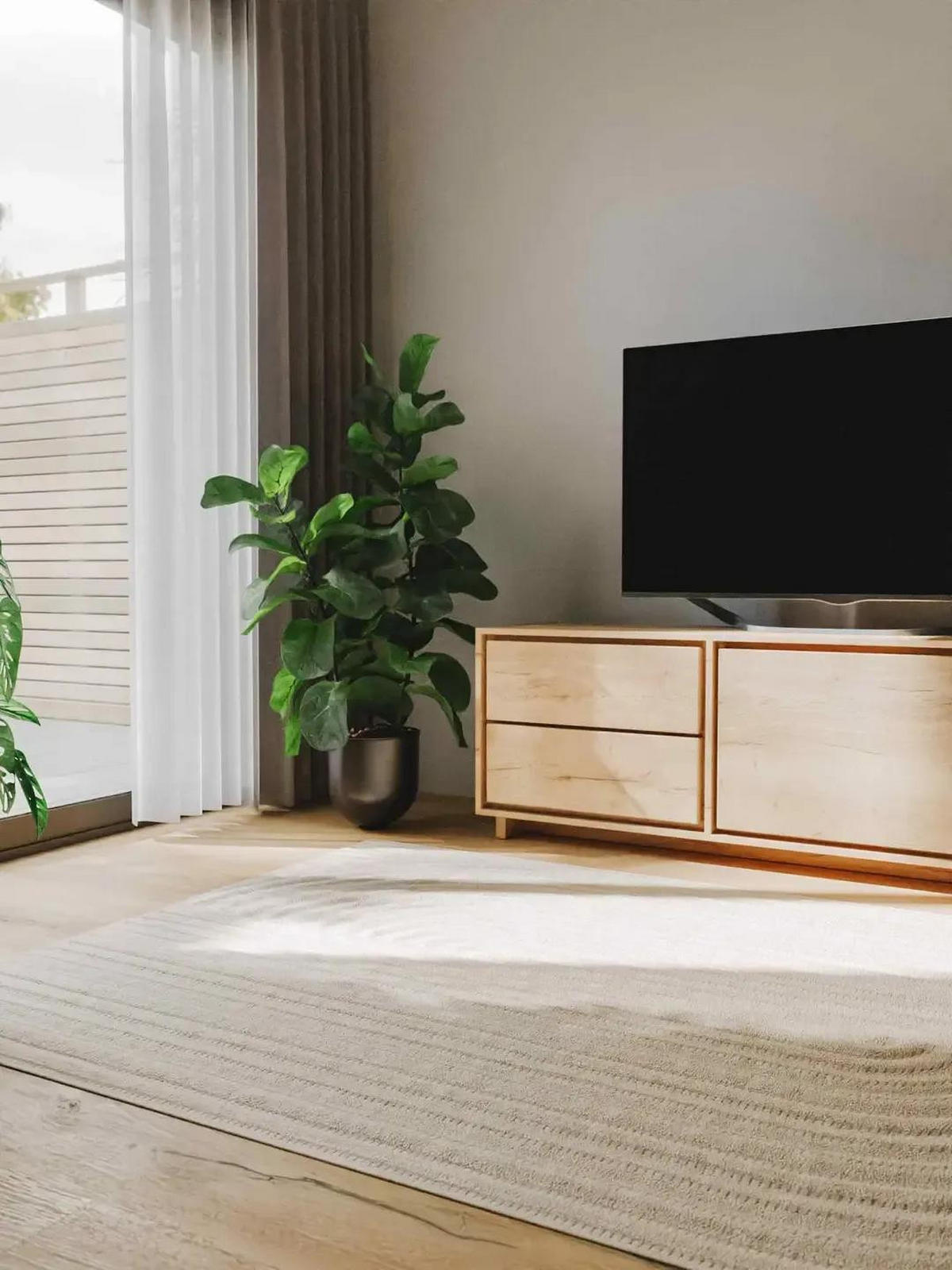 TEPPICH Leo Cream 300x400 cm - Creme, Kunststoff (300/400cm) - benuta