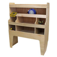 FAHRZEUGEINRICHTUNG VW SWB T5 T6 T28 T30 - Braun, Holzwerkstoff (97/120.3/37cm) - Monstershop