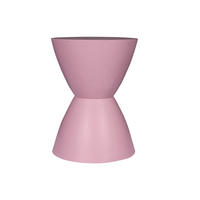 BEISTELLTISCH Abbey Rosa 33/33/45 cm - Pink, Holz (33/33/45cm) - Starfurn