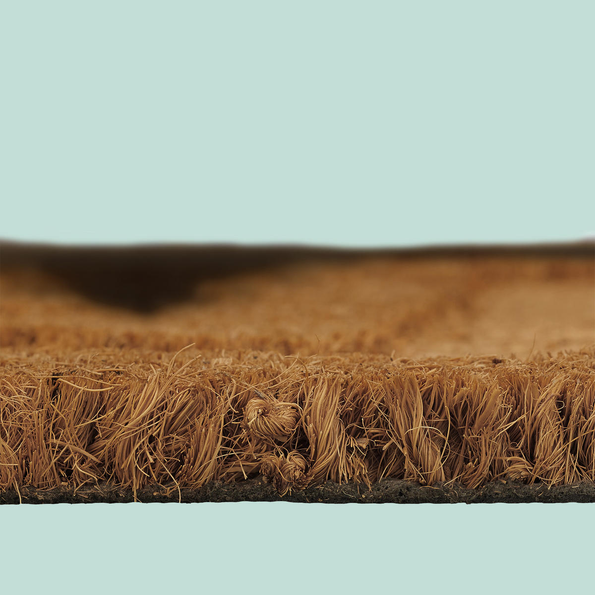 ROHOŽ - svetlohnedá, textil/plast (80/50cm) - Relaxdays