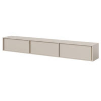 TV STOLEK Vero se 3 dvířky, závěsný nebo stojící, 230 cm, kašmír - kašmírová, kompozitní dřevo (230/40/35cm) - Beautysofa