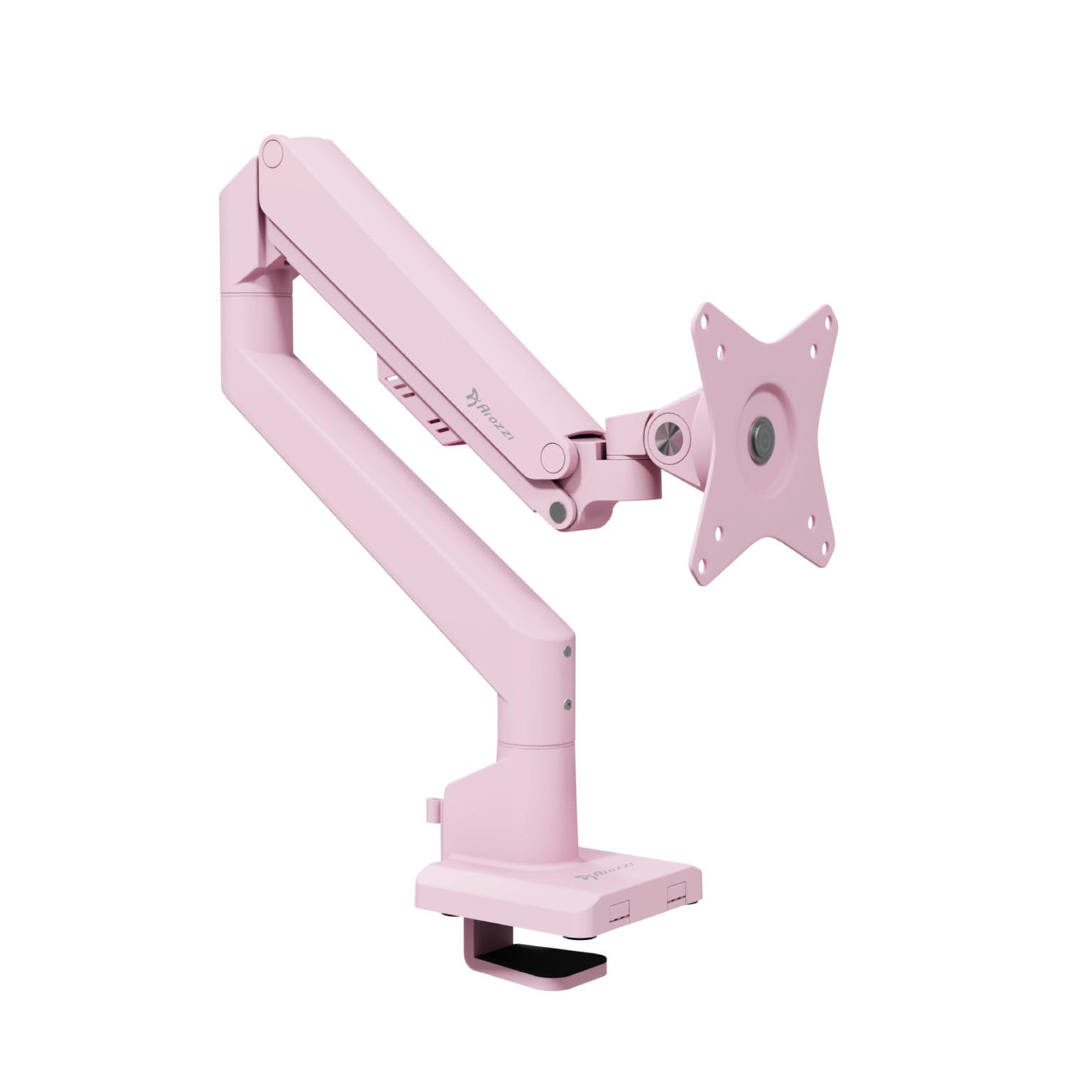 MONITORARM Alzare Neo Single Rosa - Pink, Metall (51/10/50cm) - Arozzi